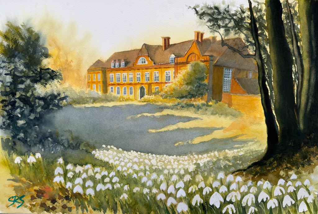 Surrey Sanctuaries collection - therapeutic watercolour paintings by Simon Robin Stephens