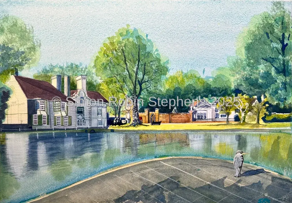 The Honeywood Heron, Carshalton - 🎨 Original Watercolor Wall Art: The Honeywood Heron, Carshalton

Invite the patient presence of Car