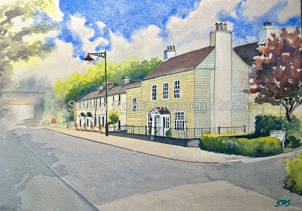 West Street Cottages, Carshalton - 🎨 Original Watercolor Wall Art: West Street Cottages, Carshalton

Celebrate Carshalton's architectu