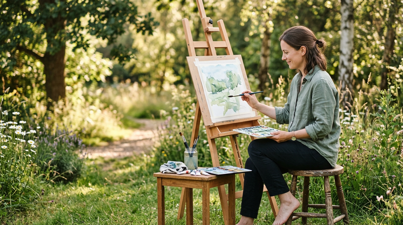Art and Anxiety — How Painting Has Helped Me (And Might Help You) - Simon Robin Stephens Art blog