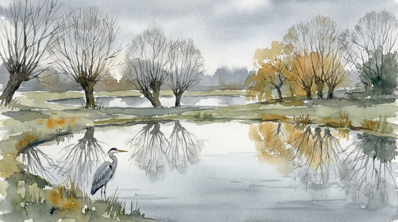 Carshalton Ponds: The Wildest Place in South London (And Why I Keep Painting It) - Simon Robin Stephens Art blog