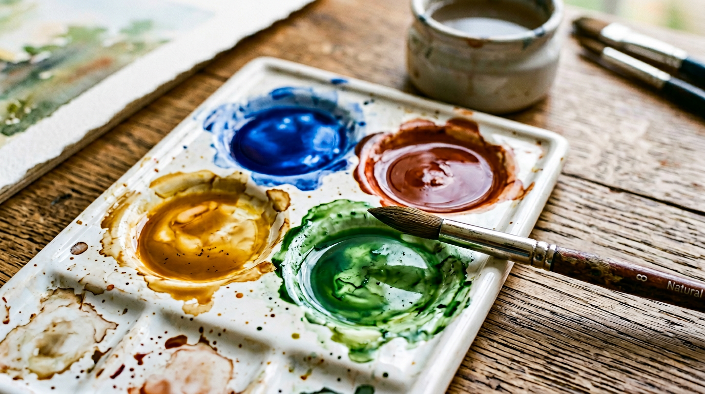 The Art of Colour Mixing in Watercolour - Simon Robin Stephens Art blog