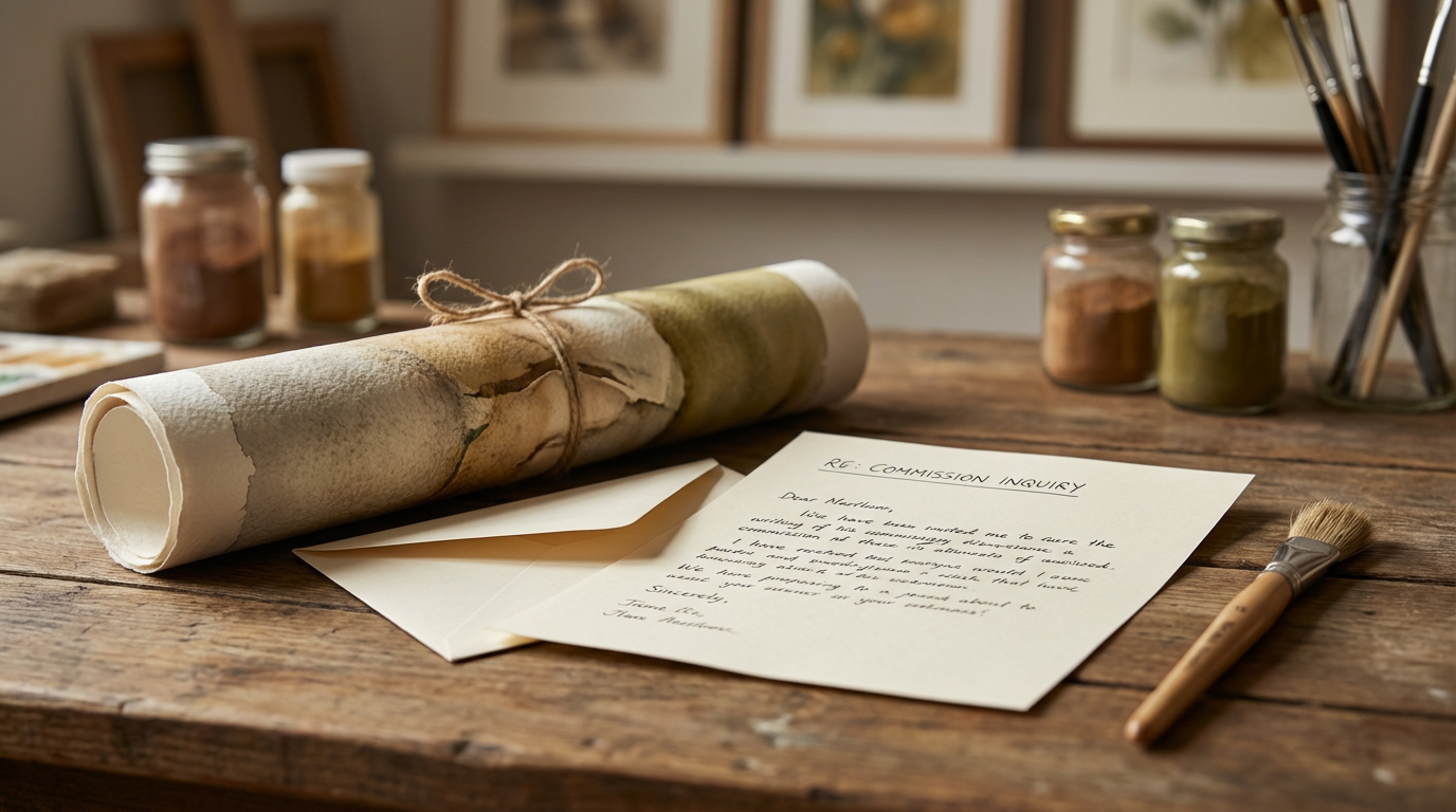 How to Commission a Watercolour Painting: Everything You Need to Know